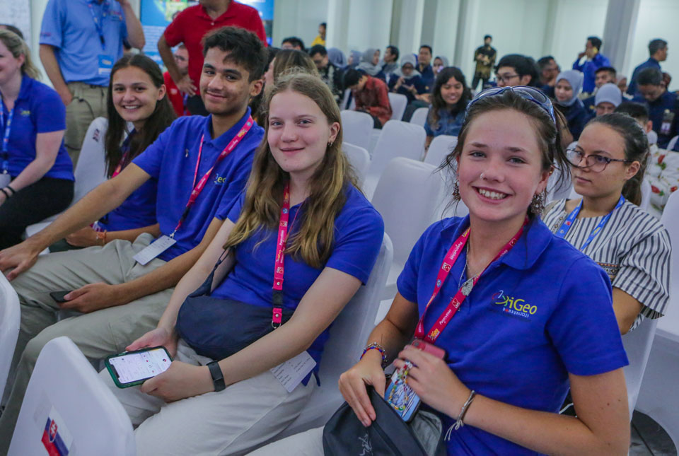 Team UK at the opening ceremony