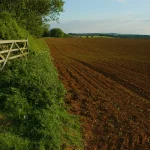 The texture, depth and chemistry of a soil all affect the crops that grow in it. Vale of Belvoir, Leicestershire. BGS © UKRI.