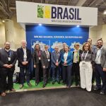 Representatives from the Serviço Geológico do Brasil and BGS at the signing event. Copyright: Rafael Sandim