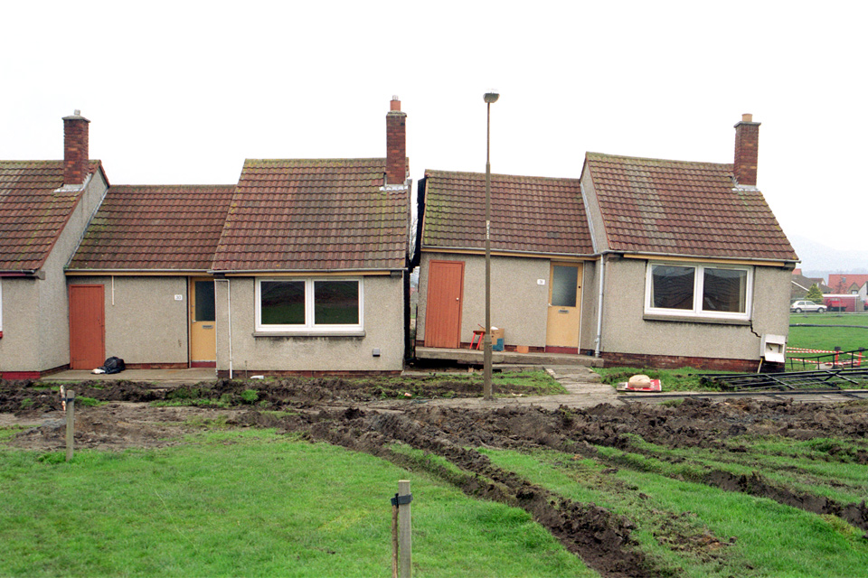 Ferniehill, Gilmerton, Edinburgh. Limestone mine subsidence event, November 2000 to March 2001