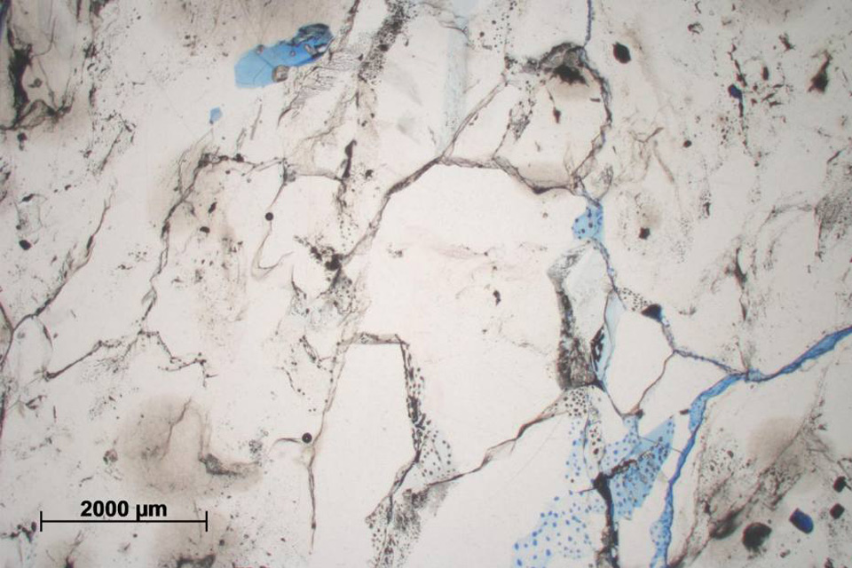 Example of halite - BGS © UKRI