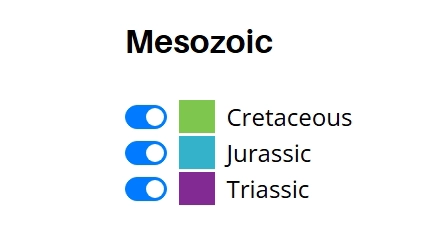 You can customise Make-a-map to show just those rock units that are of interest to you. You can also show or conceal the place names, coastline and other features. BGS ©UKRI. All rights reserved.