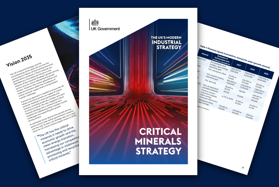 UK Critical Minerals Strategy © Crown copyright