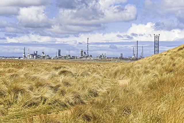 Project Acorn, a carbon dioxide transportation and storage system, is part of the Scottish Industrial Decarbonisation Cluster at St Fergus, Aberdeenshire. © Project Acorn