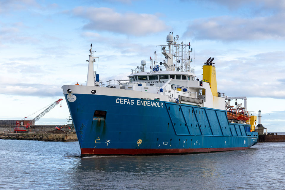 Research Vessel Cefas Endeavour © Cefas