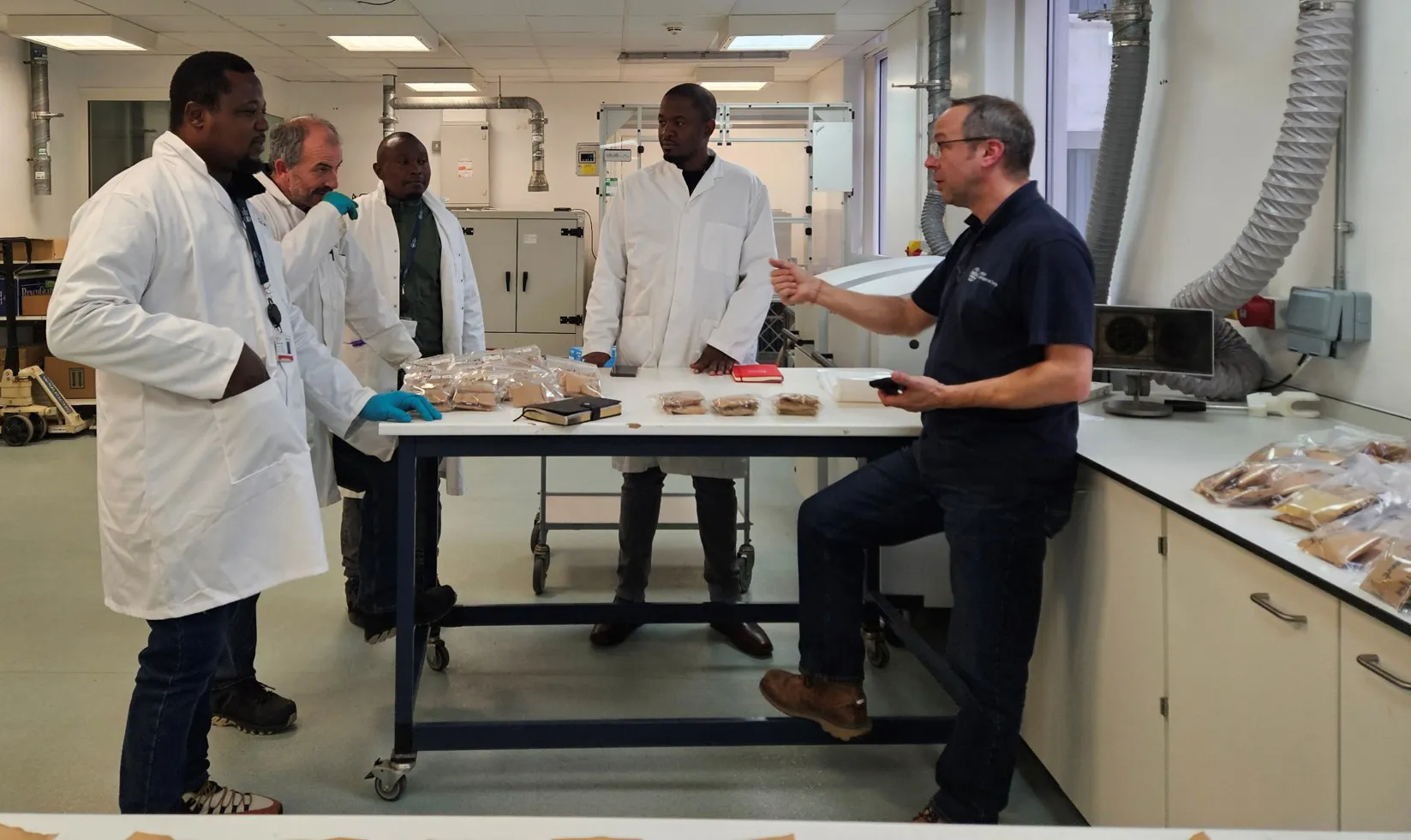 Sample preparation - Mark and Tino