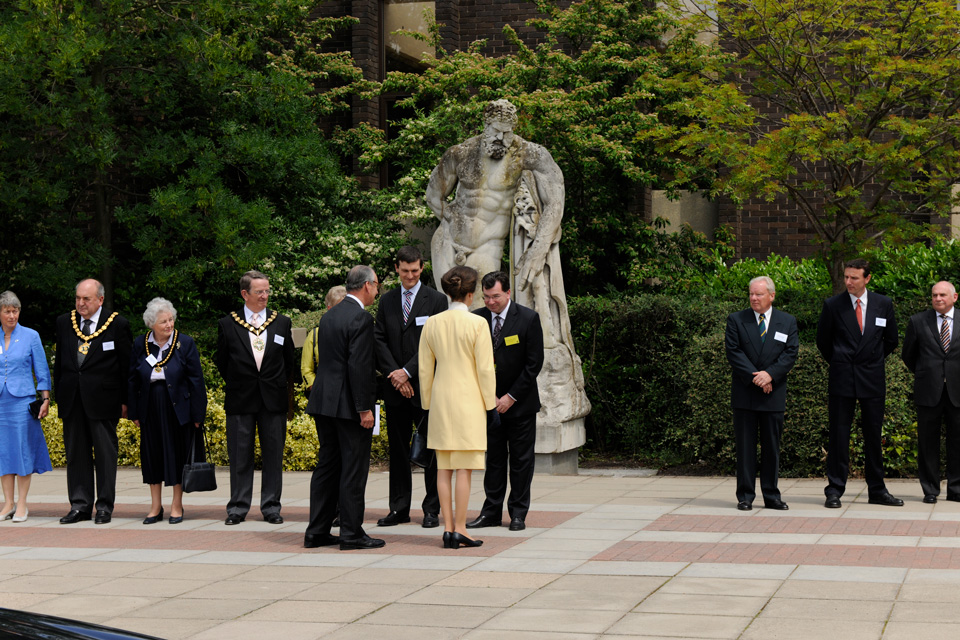 The William Smith Building was officially opened in 2009 by HRH The Princess Royal.